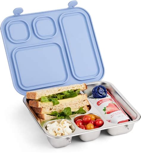 elk and friends stainless steel lunch box|Elk & Friends STAINLESS STEEL BENTO LUNCH BOX WITH .